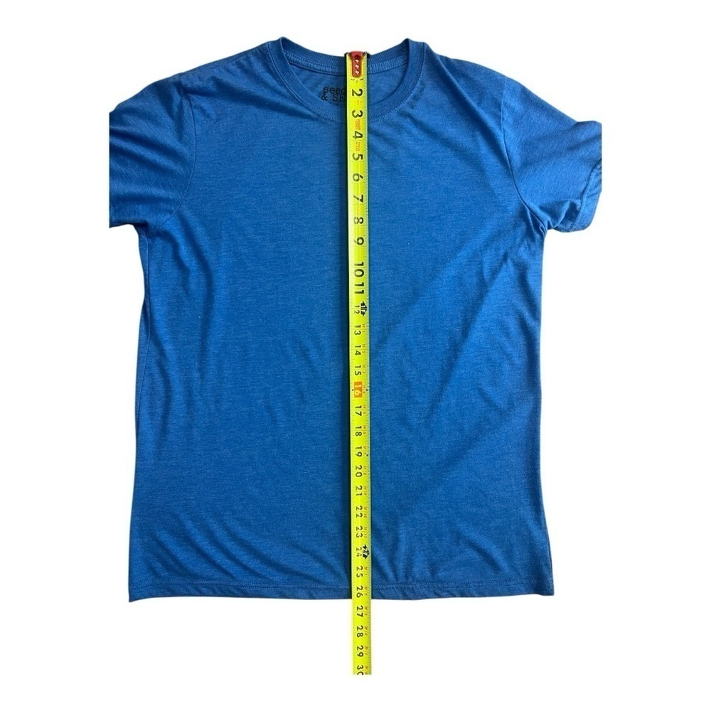 Seeded & Sewn Blue T Shirt Size M Men - Picture 6 of 8